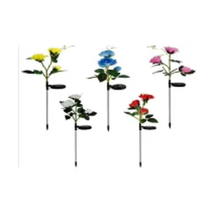 3-Head Rose Flower Lights — Pack of 2